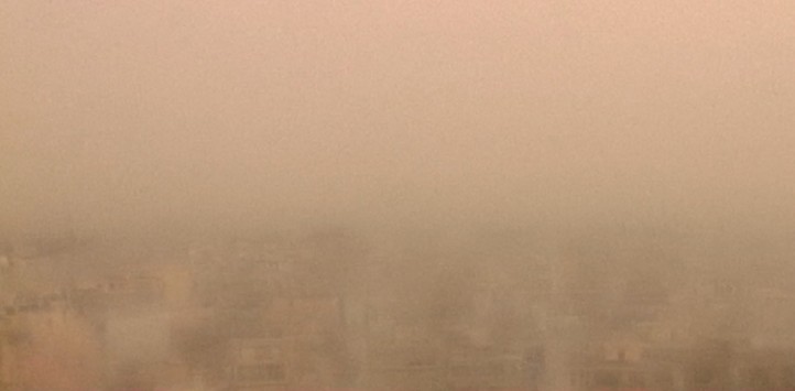 Η αφρικανική σκόνη έπνιξε την Αθήνα