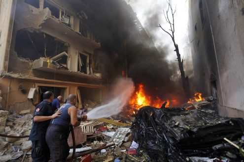 Αιματηρή έκρηξη σε σιίτικη γειτονιά της Βηρυττού