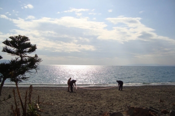 Xειροβομβίδα εντοπίστηκε στη θαλάσσια περιοχή Φάρου Αυλίδας