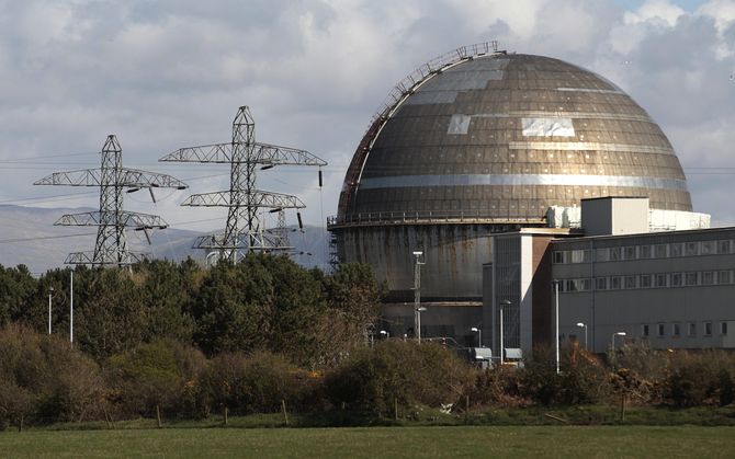 Αυξημένα επίπεδα ραδιενέργειας σε πυρηνικό εργοστάσιο της Βρετανίας