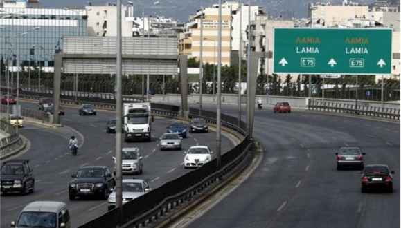 Κλειστή η Αθηνών-Λαμίας στο ύψος της γέφυρας Καλυφτάκη τη Δευτέρα