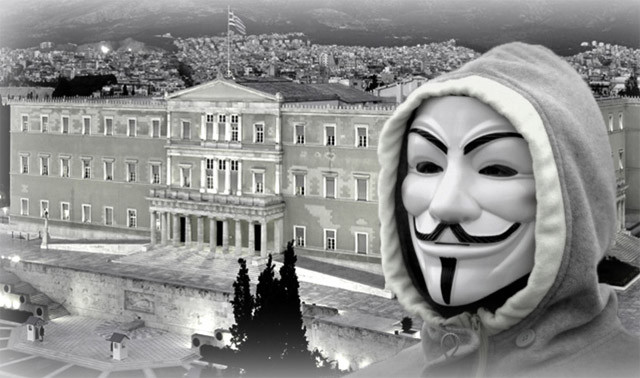 Οι Anonymous εναντίον της Βουλής των Ελλήνων