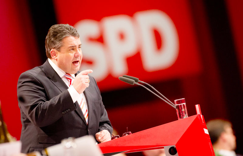Το SPD ψηφίζει για το συνασπισμό με τους χριστιανοδημοκράτες