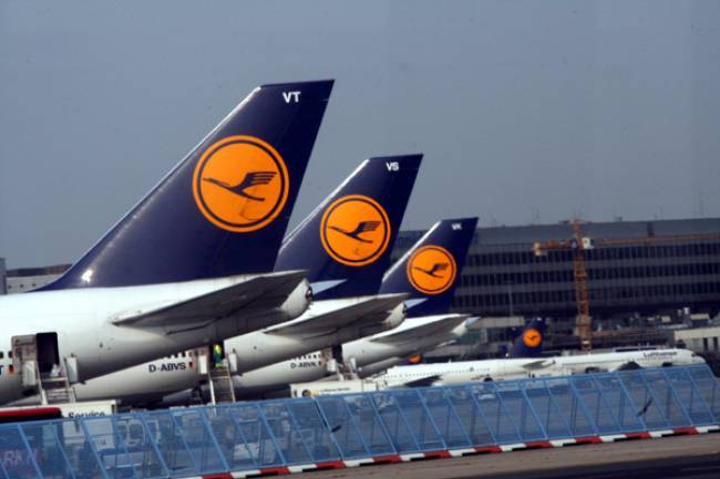 Ακύρωση 15 πτήσεων της Lufthansa λόγω απεργίας