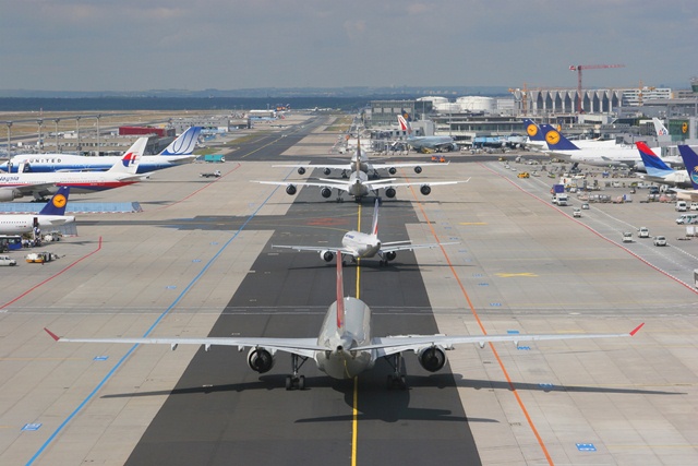 Ακυρώθηκαν 41 πτήσεις στη Φρανκφούρτη